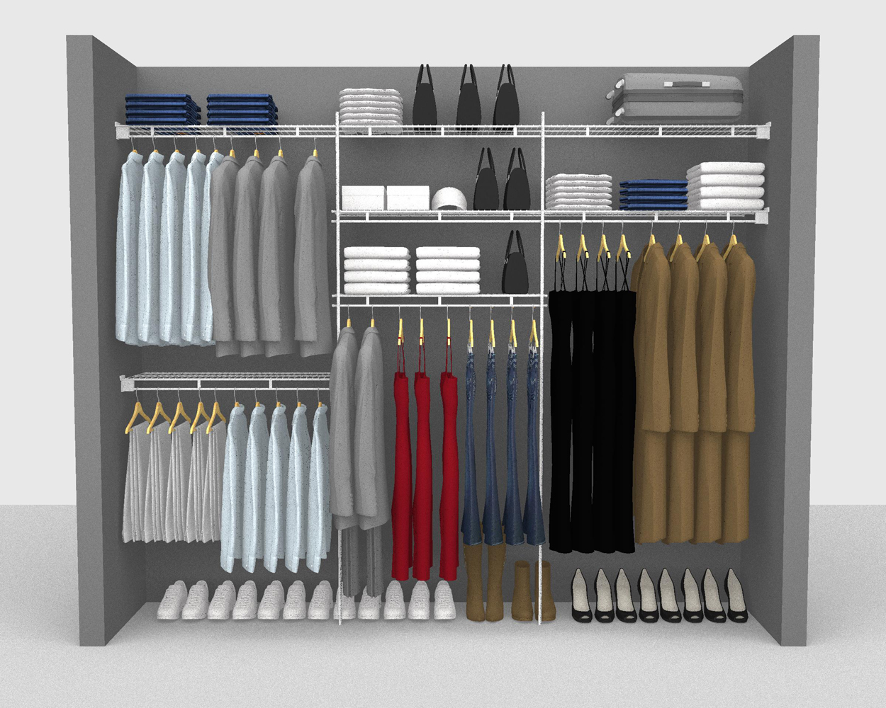 Wardrobe 1.2 store m wide